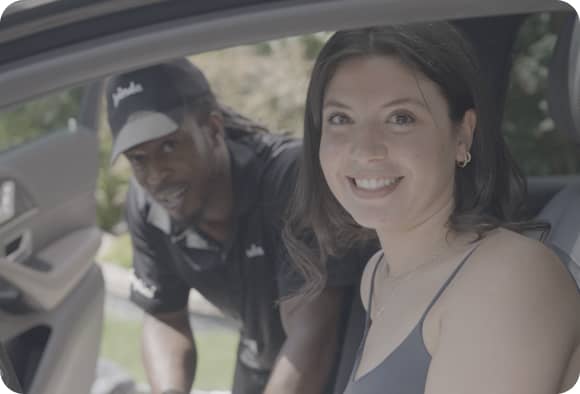 Image showing the hero section with a car detailing review.