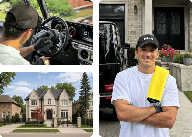 Car detailing service in Richmond Hill, ON, offering deep interior detailing service