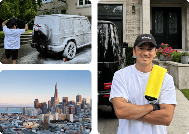 Professional car detailing in San Francisco, CA, with interior detailing and luxury vehicle care