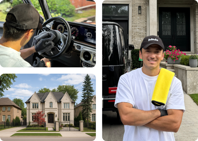 Car detailing service in Richmond Hill, ON, offering deep interior detailing service