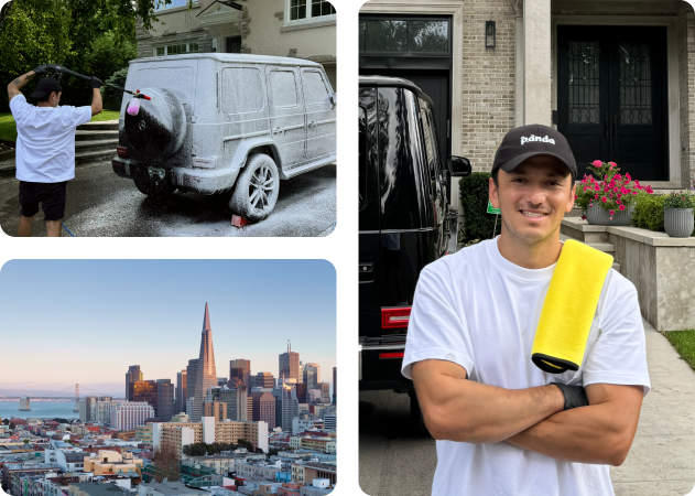 Professional car detailing in San Francisco, CA, with interior detailing and luxury vehicle care