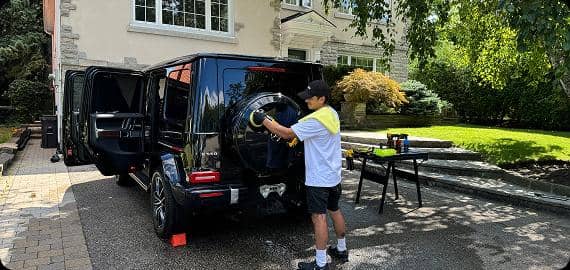 Exterior Preparation and Wash