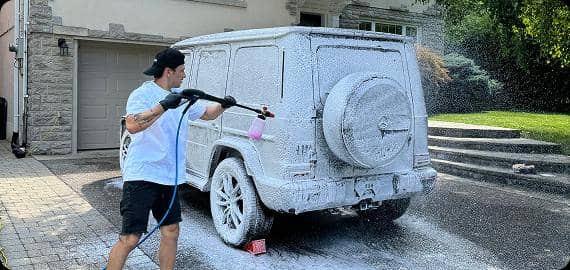 Exterior Preparation and Wash