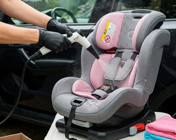 Baby Car Seat Cleaning: Panda Hub