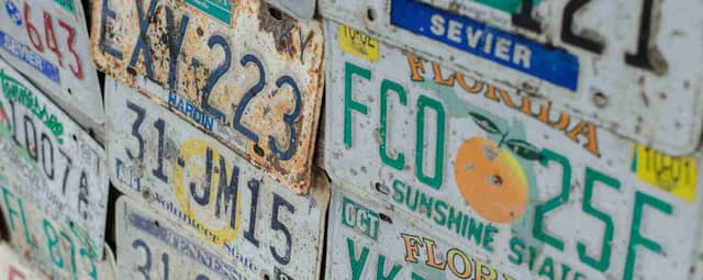 How to Clean License Plates
