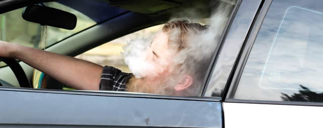 The Best Way to Get Vape Residue Off Car Windows
